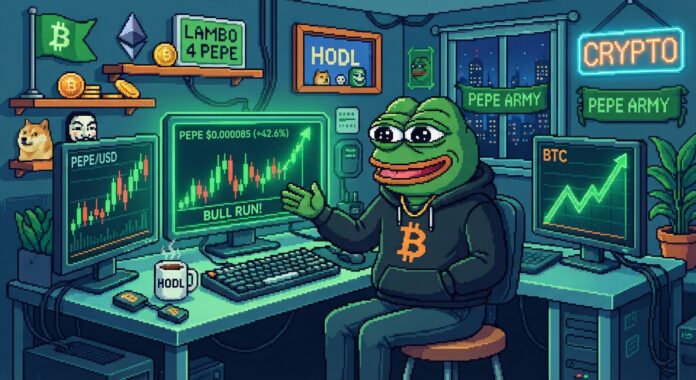 PEPE Rises 5.84% as Justin Sun Accumulation Fuels Momentum PEPE Rises 5.84% as Justin Sun Accumulation Fuels Momentum